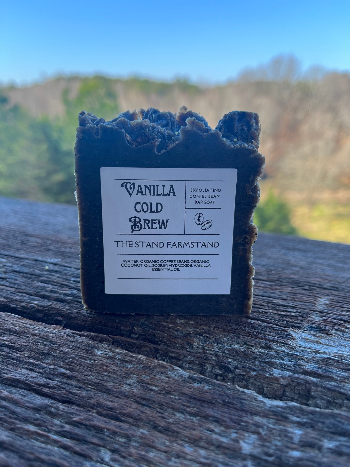 Vanilla Cold Brew Exfoliating Soap Bar