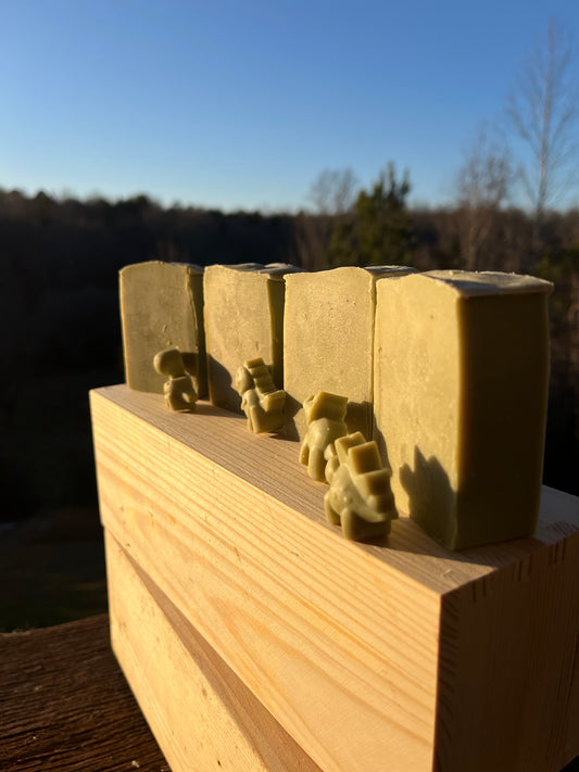 Green Dino & Avocado Soap Bar