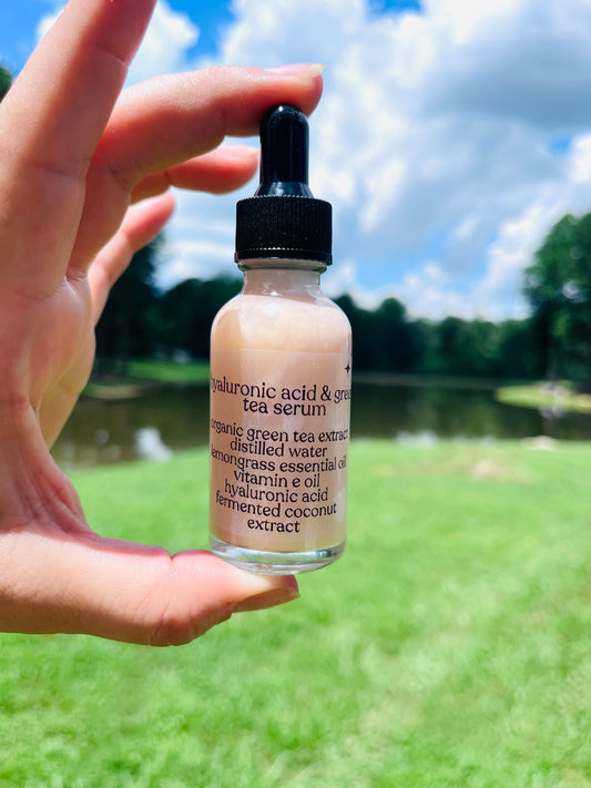 Hyaluronic Acid & Green Tea Serum